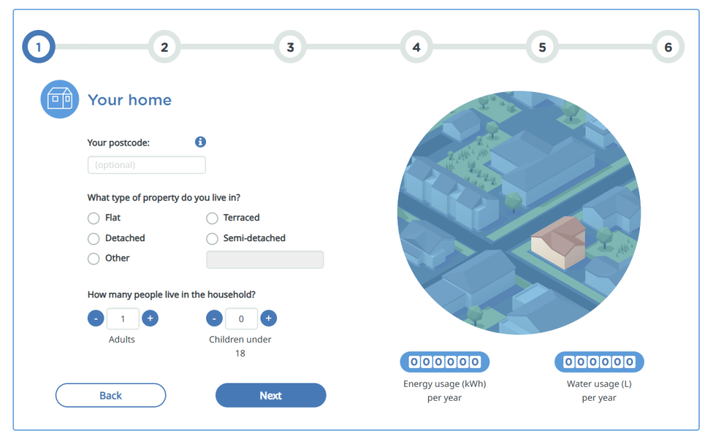 Thames Water water-saving calculator